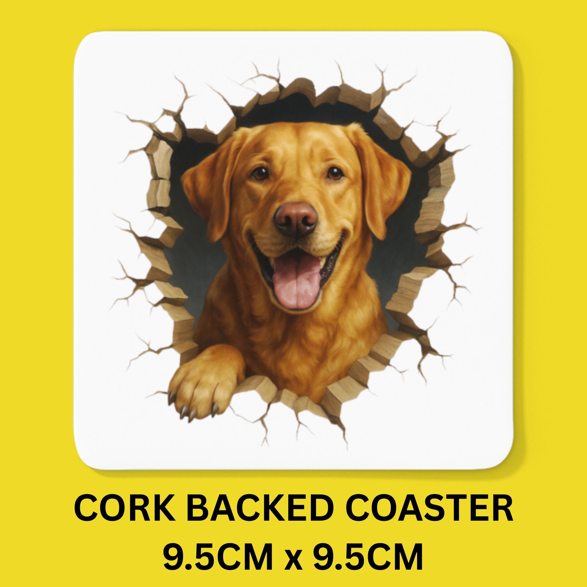 Custom Dog Mug – 3D Breakthrough Design