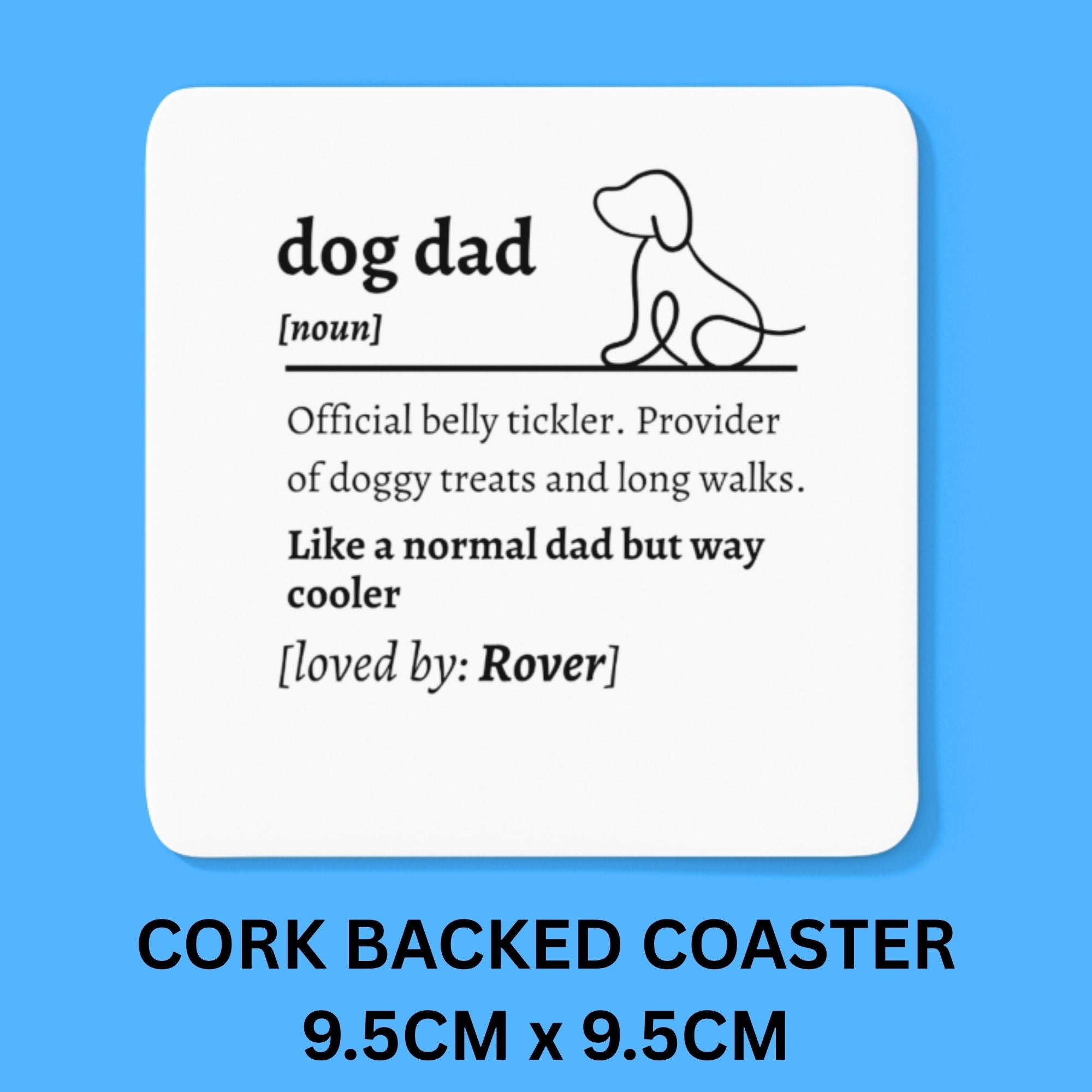 Personalized Dog Dad Definition Mug